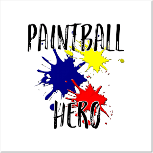 Paintball Hero Posters and Art